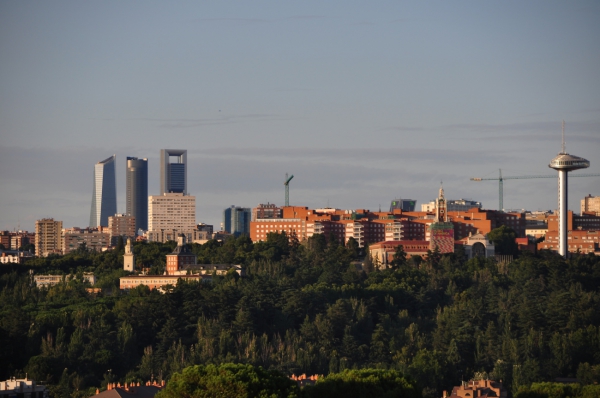 Zdjęcie z Hiszpanii - Panorama Madrytu