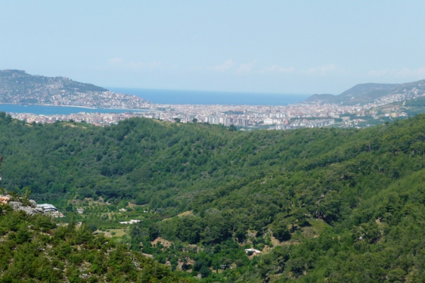 Zdjęcie z Turcji - panorama Alanii