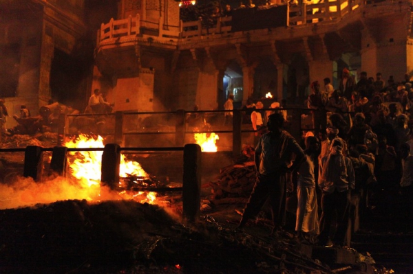 Zdjęcie z Indii - Manikarnika Ghat