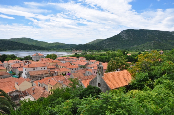 Zdjęcie z Chorwacji - panorama z muru obronnego