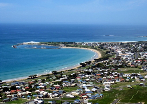 Zdjęcie z Australii - Panorama miasteczka, 