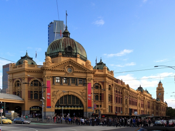 Zdjęcie z Australii - Flinders Street Station