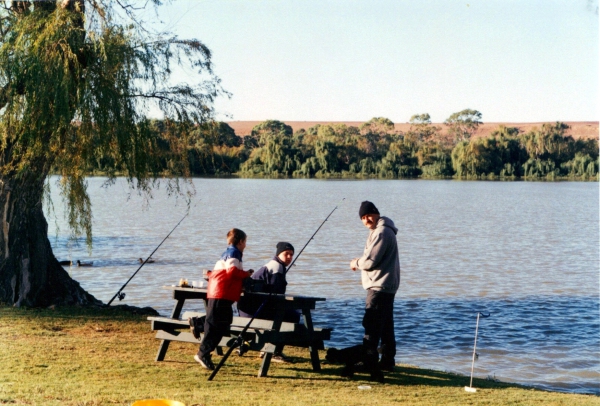 Zdjęcie z Australii - Na rybach w Mannum