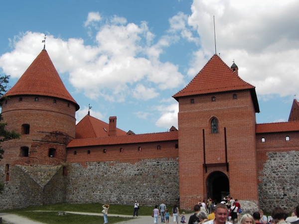 Zdjęcie z Litwy - zamek w Trokach