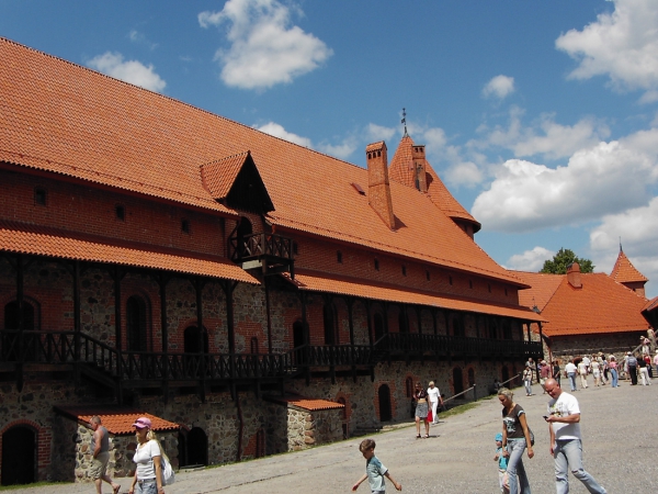 Zdjęcie z Litwy - zamek w Trokach