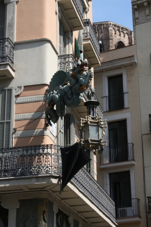 Zdjęcie z Hiszpanii - Las Ramblas Dragon