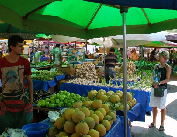 Zdjęcie z Turcji - bazar  w Izmirze....