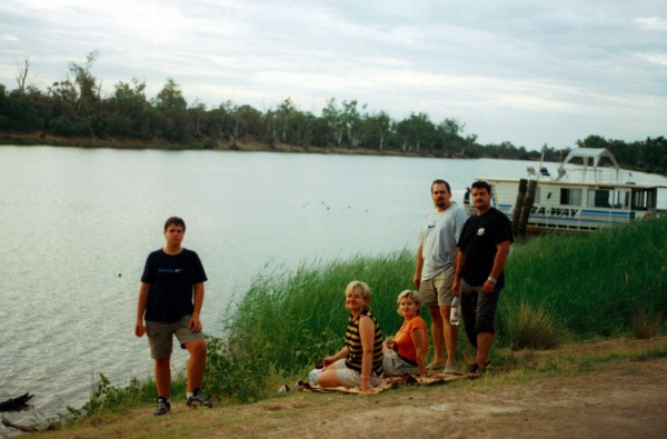 Zdjęcie z Australii - Nad rzeka kolo Mildura