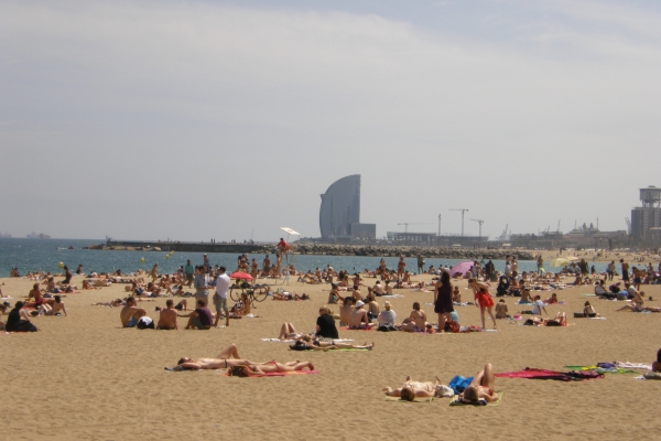 Zdjęcie z Hiszpanii - Barceloneta