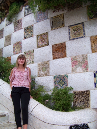 Zdjęcie z Hiszpanii - Park Guell