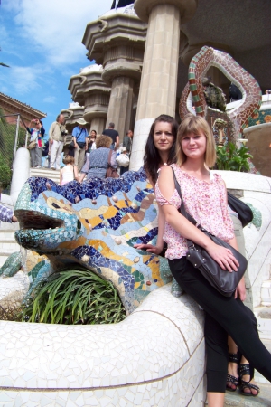 Zdjęcie z Hiszpanii - Park Guell
