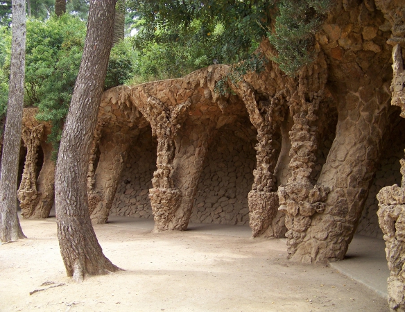 Zdjęcie z Hiszpanii - Park Guell
