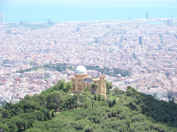 Zdjęcie z Hiszpanii - widok z Tibidabo