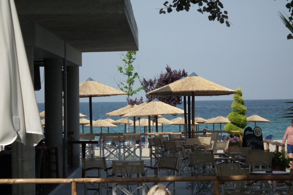 Zdjęcie z Grecji - Restauracja na plaży