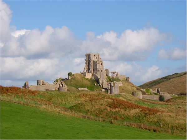 Zdjęcie z Wielkiej Brytanii - Corfe Castle