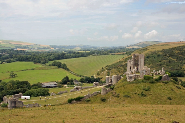 Zdjęcie z Wielkiej Brytanii - Corfe Castle