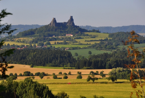 Zdjęcie z Czech - ruiny zamku Trosky