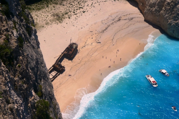 Zdjęcie z Grecji - Navaggio Beach