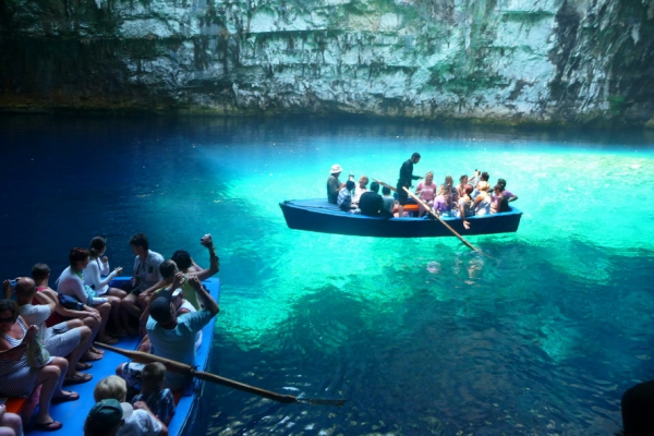 Zdjęcie z Grecji - jezioro Melissani
