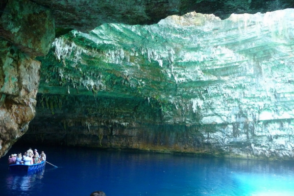 Zdjęcie z Grecji - jezioro Melissani