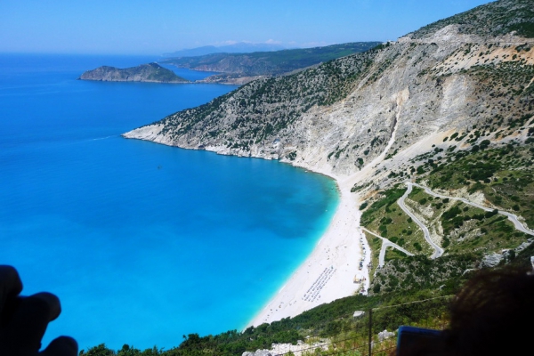 Zdjęcie z Grecji - Plaża Myrtos