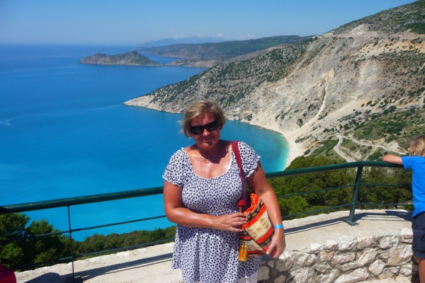 Zdjęcie z Grecji - Plaża Myrtos