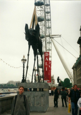 Zdjęcie z Wielkiej Brytanii - London Eye 