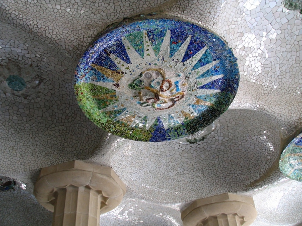 Zdjęcie z Hiszpanii - Park Güell 