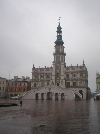 Zdjęcie z Polski - Ratusz w Zamościu