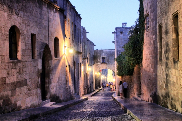 Zdjęcie z Grecji - Rodos Old City