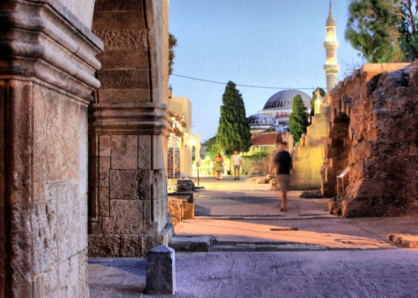Zdjęcie z Grecji - Rodos Old City
