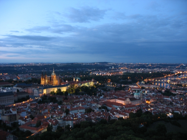 Zdjęcie z Czech - Praga nocą