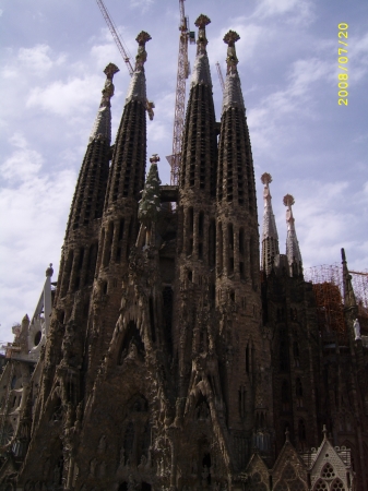 Zdjęcie z Hiszpanii - Sagrada Familia