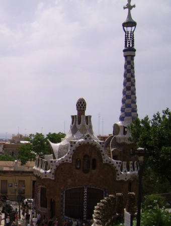 Zdjęcie z Hiszpanii - Park Guell-Barcelona