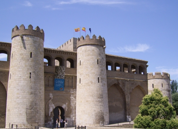 Zdjęcie z Hiszpanii - Saragossa- aljaferia