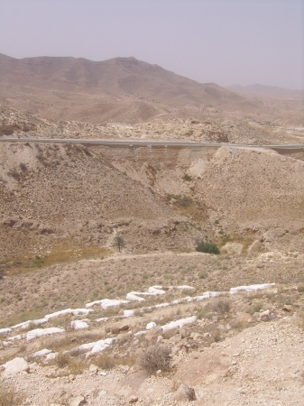 Zdjęcie z Tunezji - pustynia, góry