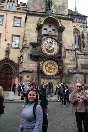 Zdjęcie z Czech - Ratusz z zegarem Orloj