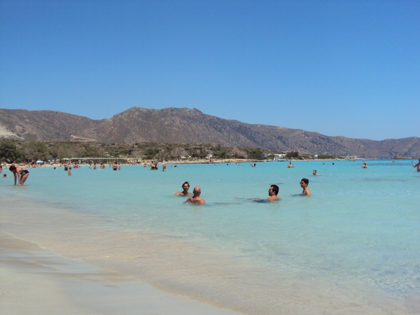 Zdjęcie z Grecji - plaża Elafonisi
