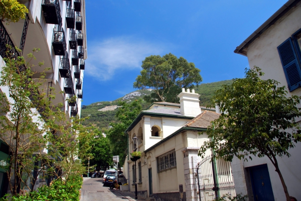 Zdjęcie z Giblartaru - Gibraltarska uliczka