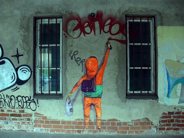 Zdjęcie z Litwy - Graffiti Kowno