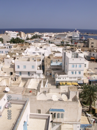 Zdjęcie z Tunezji - Widok na Sousse