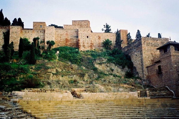 Zdjęcie z Hiszpanii - Twierdza Alcazaba 