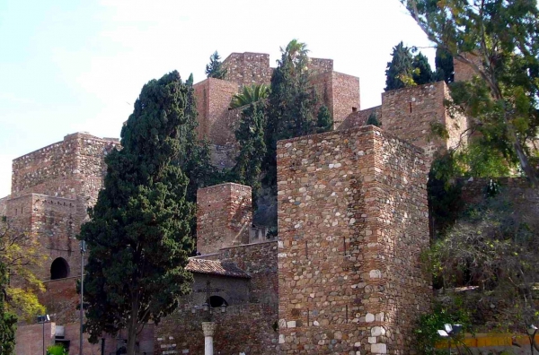 Zdjęcie z Hiszpanii - Twierdza Alcazaba 