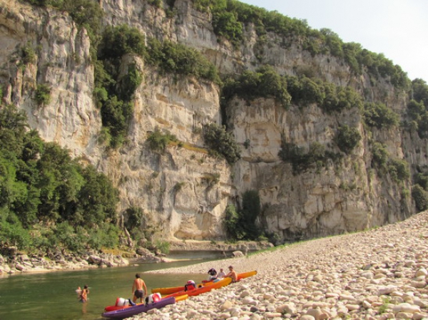 Zdjęcie z Francji - Przełom Ardeche.
