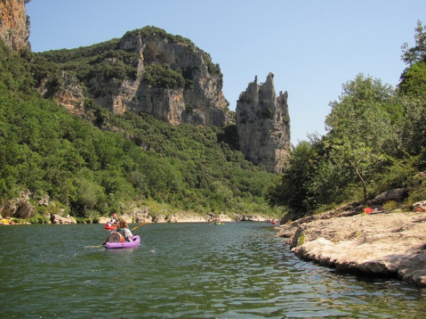 Zdjęcie z Francji - Przełom Ardeche.