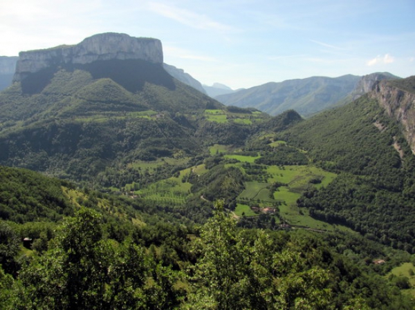 Zdjęcie z Francji - Alpy - Masyw Vercors.