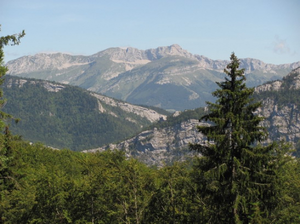 Zdjęcie z Francji - Alpy - Masyw Vercors.