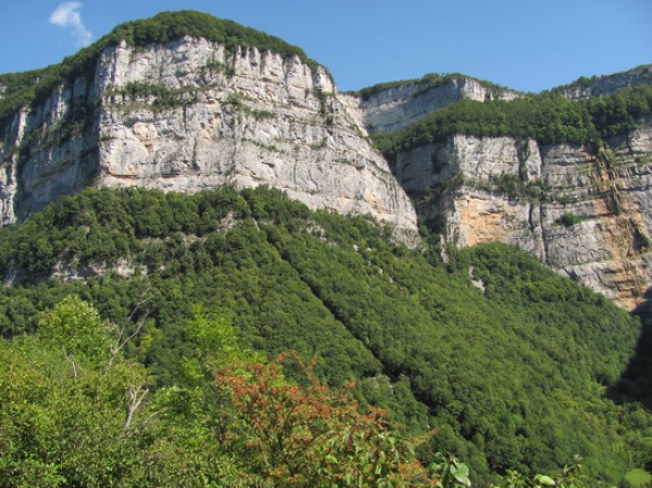 Zdjęcie z Francji - Alpy - Masyw Vercors.