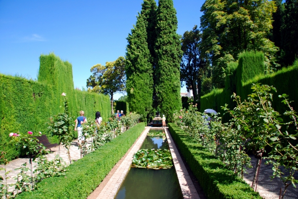 Zdjęcie z Hiszpanii - Ogrody Generalife