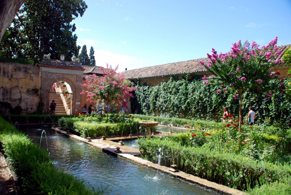 Zdjęcie z Hiszpanii - Palac Generalife